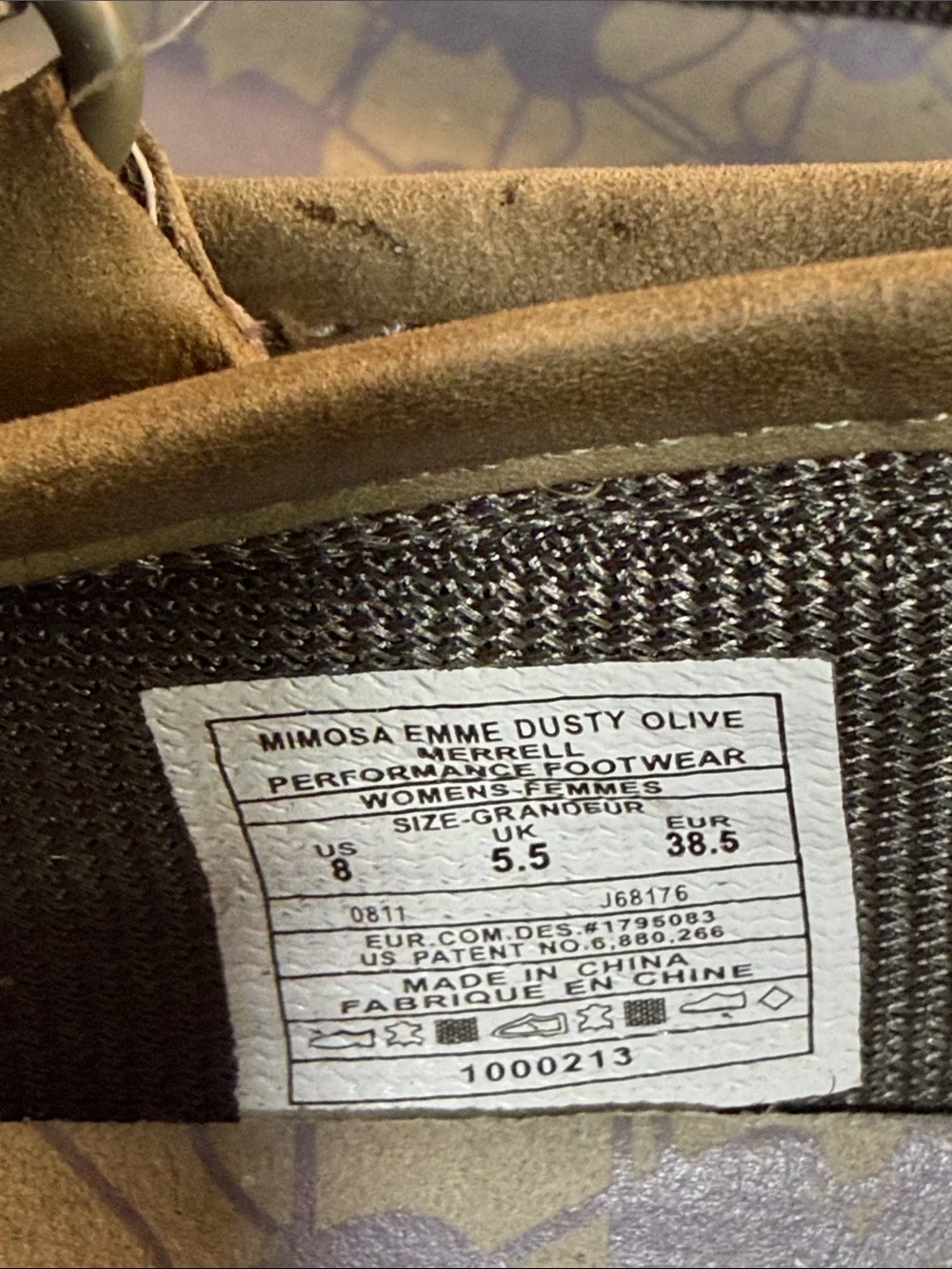 Merrell Tan and Brown Mary Jane Flats